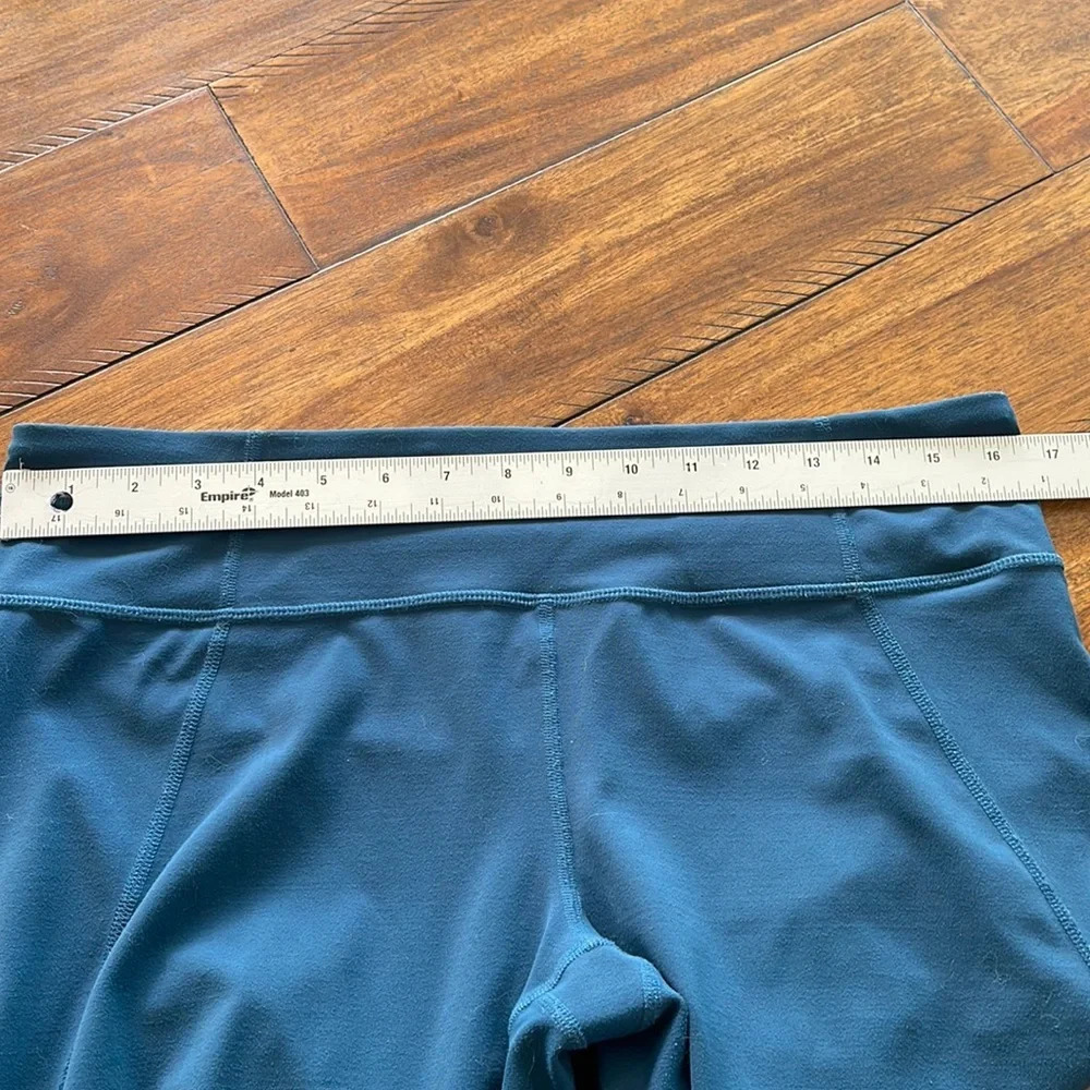 prAna Momento Capri Leggings Women's Size XL Leggings Patrol Blue Athletic - Picture 4 of 10